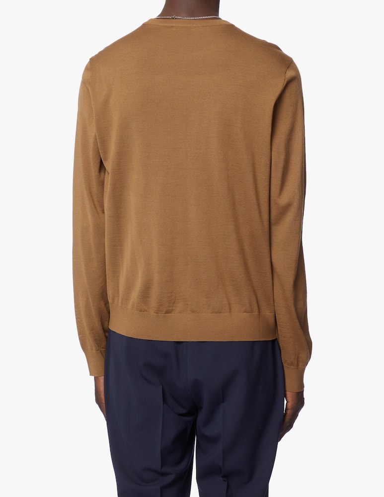 rinascente Zegna Merino roundneck sweater - yellow