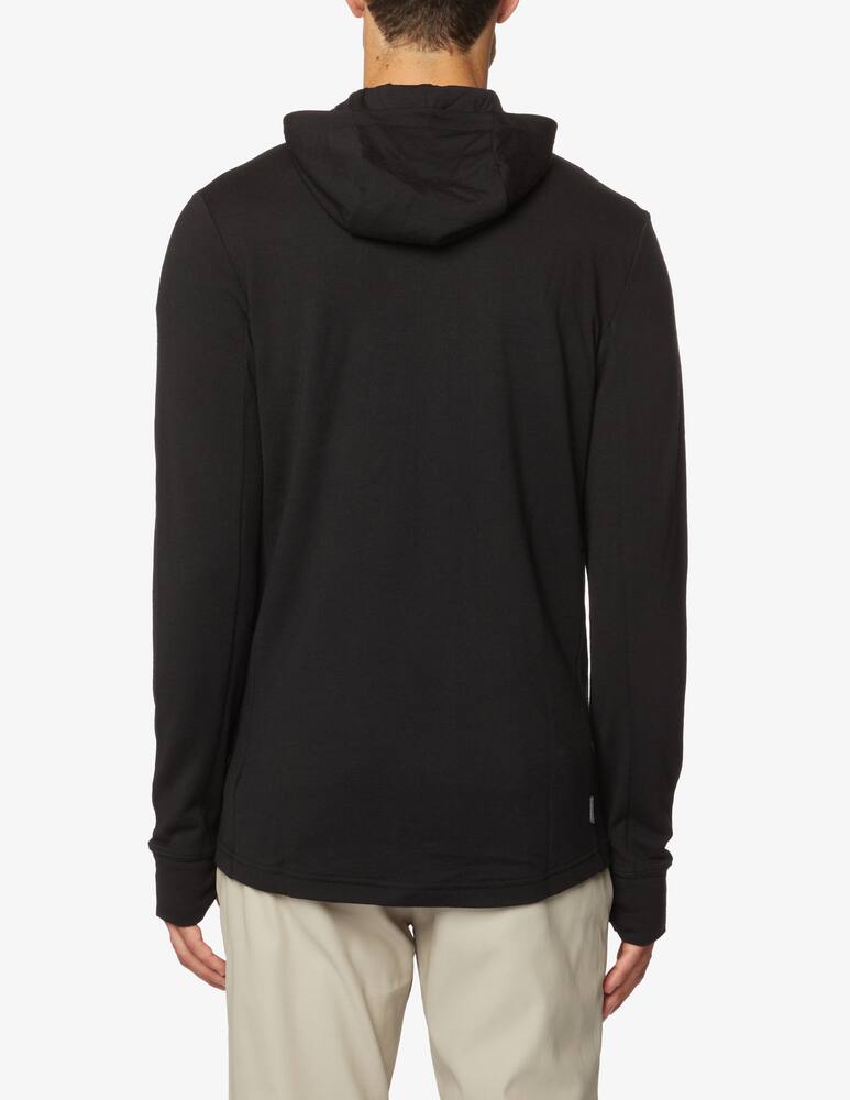 rinascente Icebreaker Felpa con cappuccio quantum - Nero