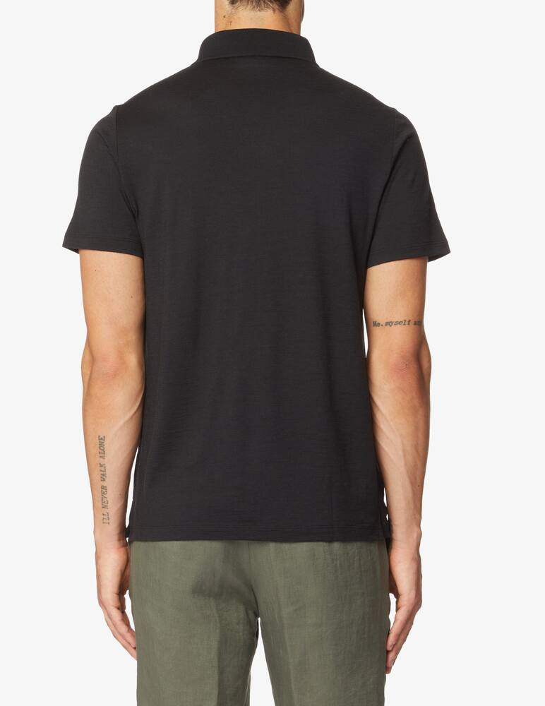 rinascente Icebreaker Tech lite polo - Black