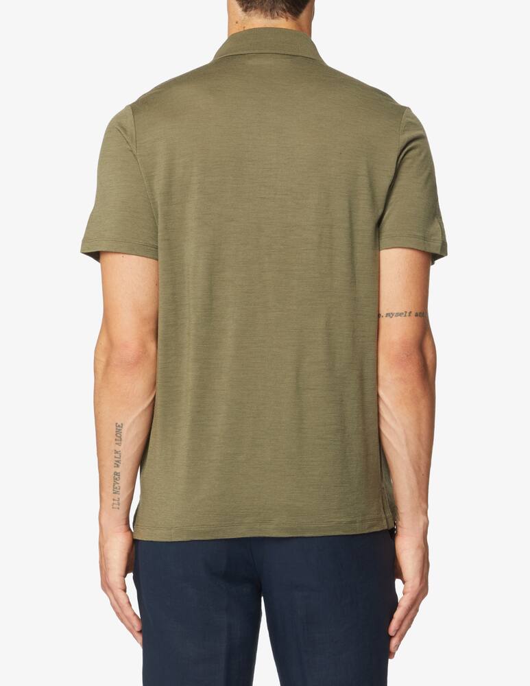 rinascente Icebreaker Tech lite polo - Green