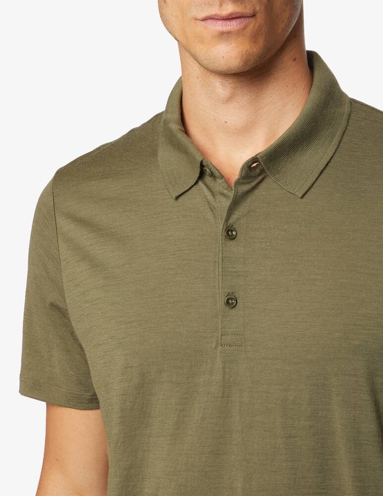 rinascente Icebreaker Tech lite polo - Green