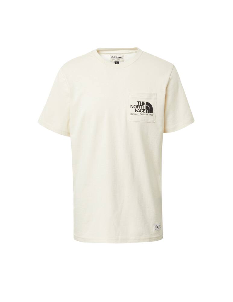 rinascente The North Face Maglietta manica corta pocket logo berkeley - bianco
