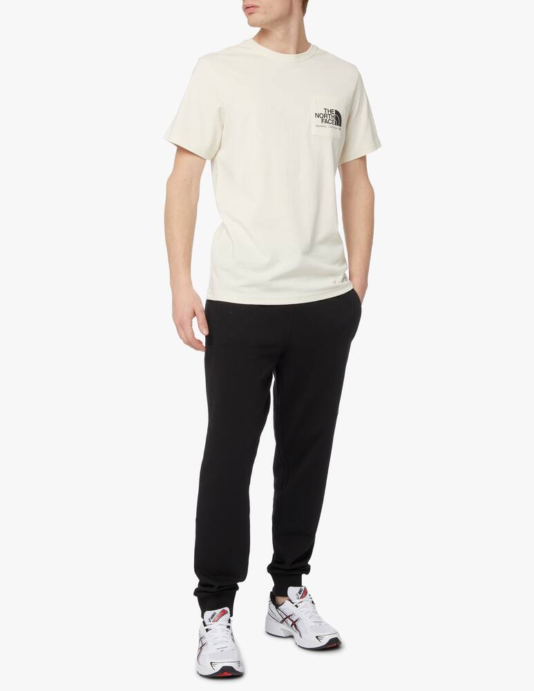 rinascente The North Face Maglietta manica corta pocket logo berkeley - bianco