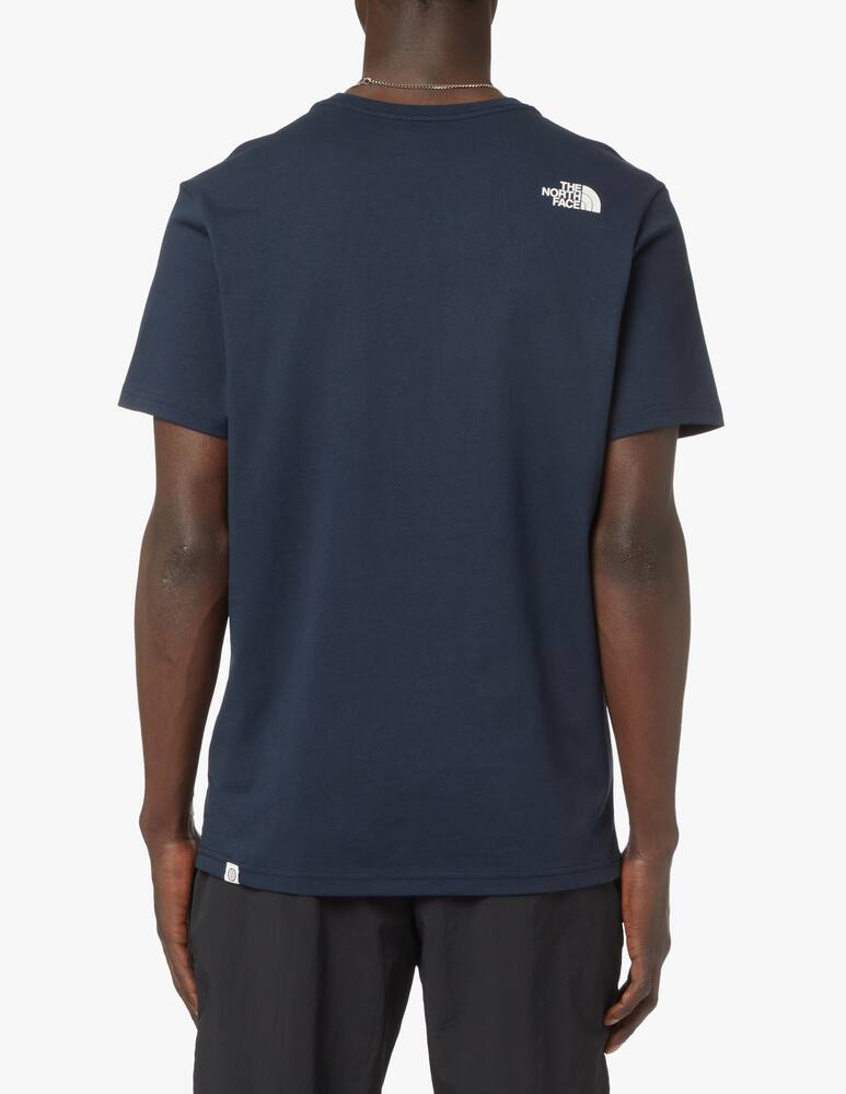 rinascente The North Face Maglietta manica corta pocket logo berkeley - blu