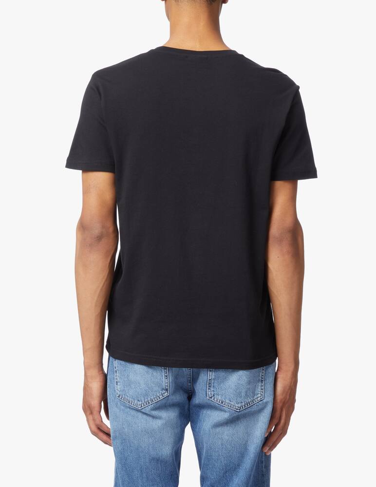 rinascente Napapijri Maglietta manica corta logo piccolo bandiera - nero