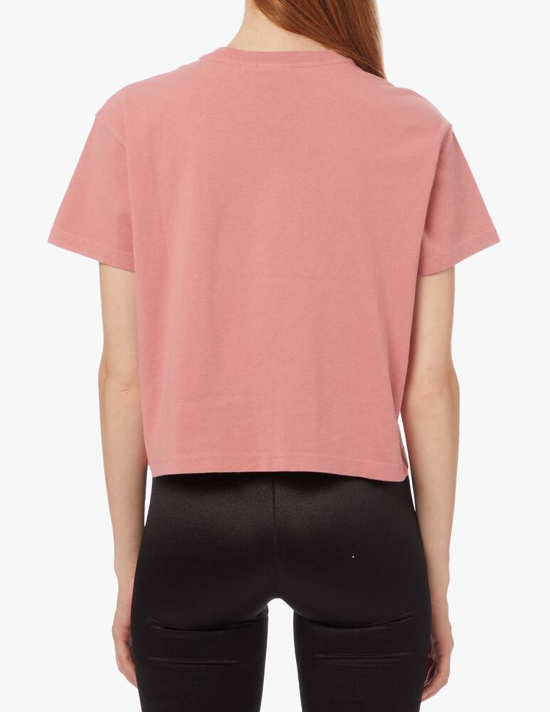 rinascente Napapijri Cotton cropped t-shirt with logo