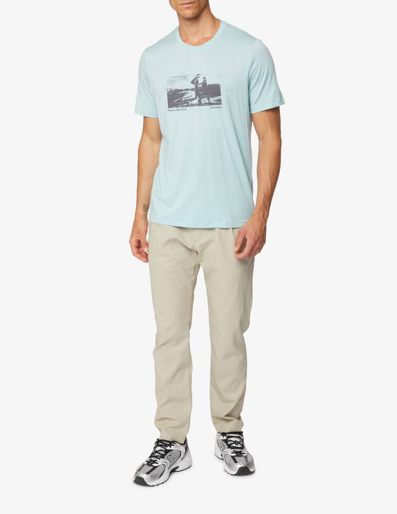 rinascente Icebreaker Tech lite t-shirt natural run - Light blue