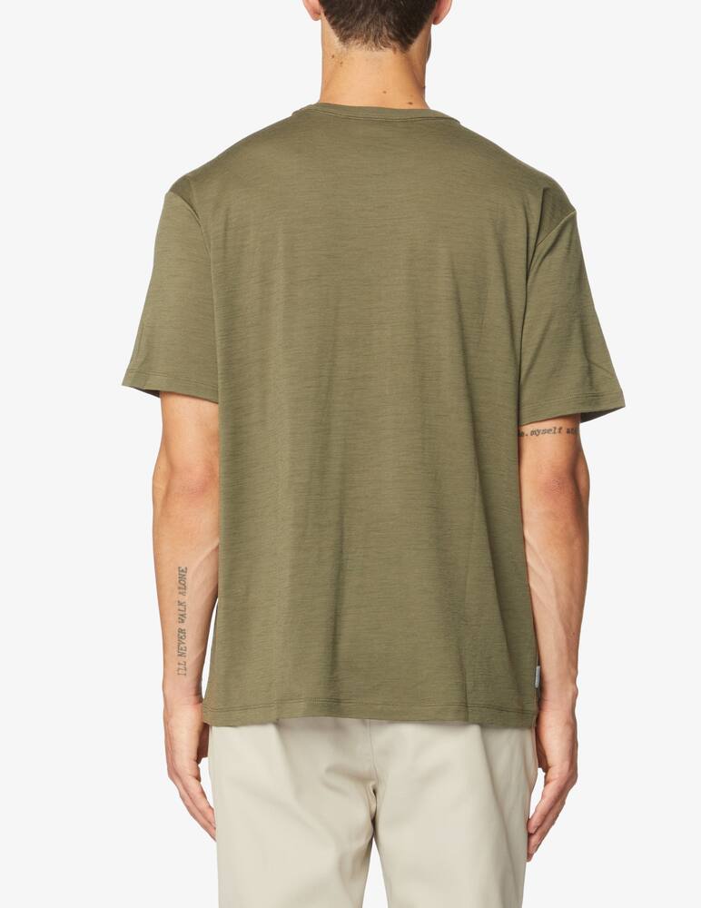 rinascente Icebreaker Granary pocket t-shirt - Green