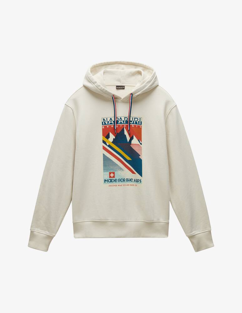 Napapijri Felpa con cappuccio ski print - immagine 1 Napapijri Felpa con cappuccio ski print - immagine 1