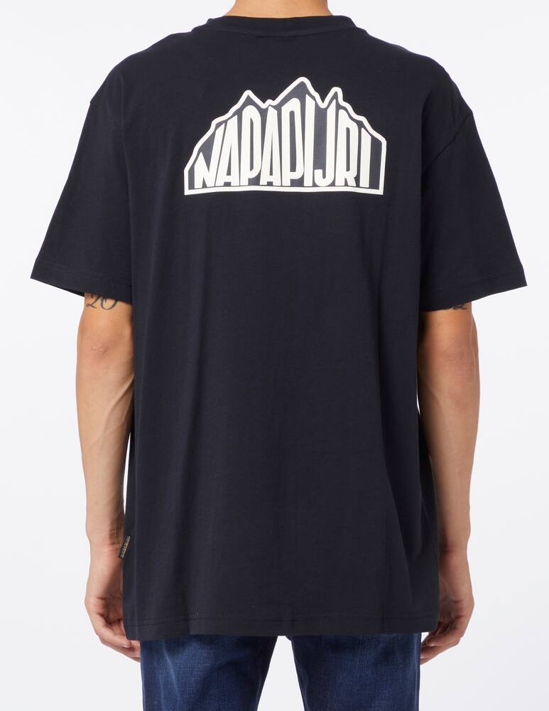 rinascente Napapijri Linth mount back t-shirt