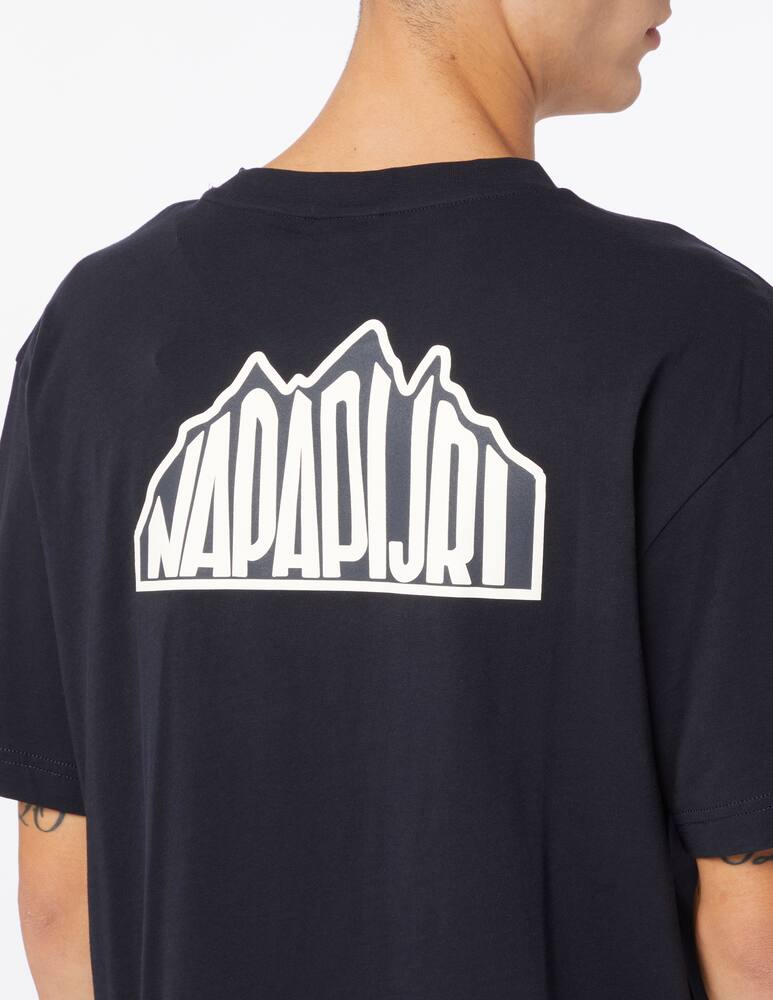 rinascente Napapijri Linth mount back t-shirt