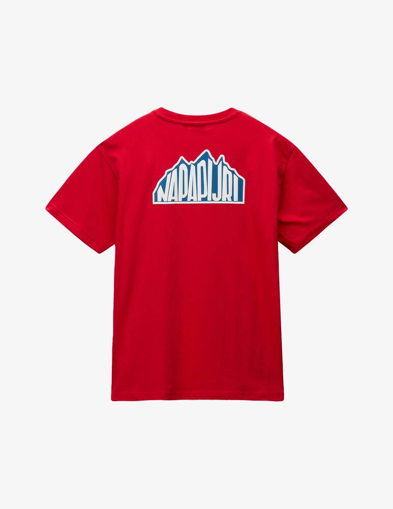 rinascente Napapijri Linth mount back t-shirt