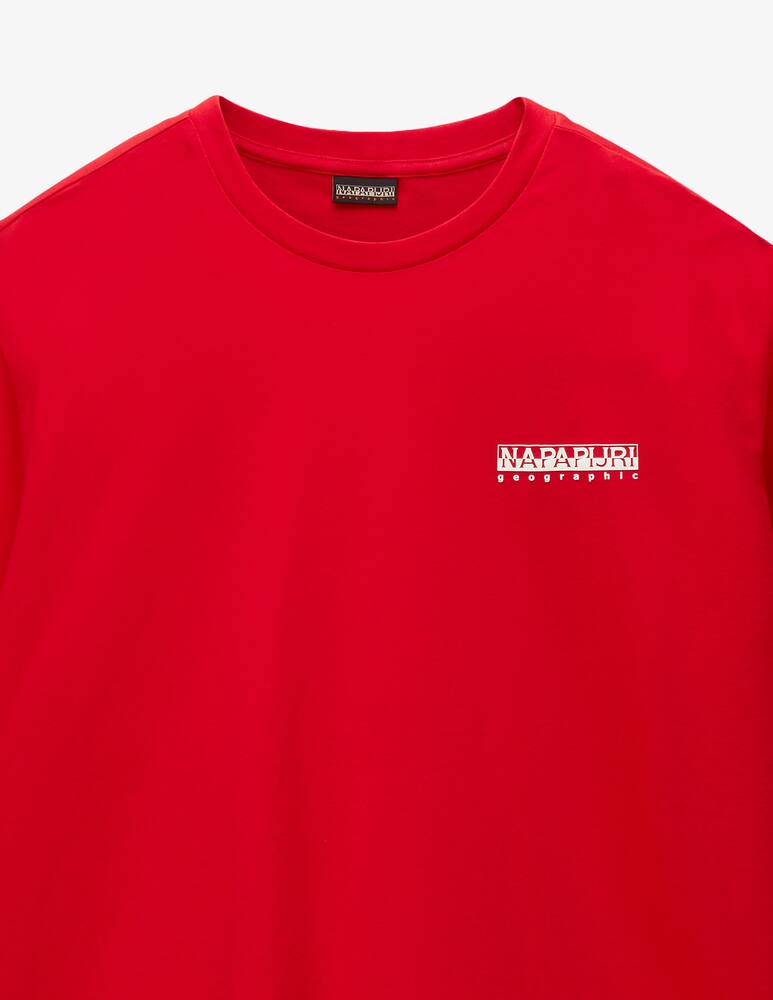 rinascente Napapijri Linth mount back t-shirt