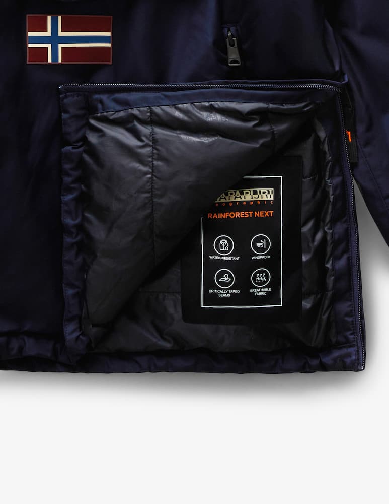 rinascente Napapijri Giacca anorak con cappuccio Rainforest Next