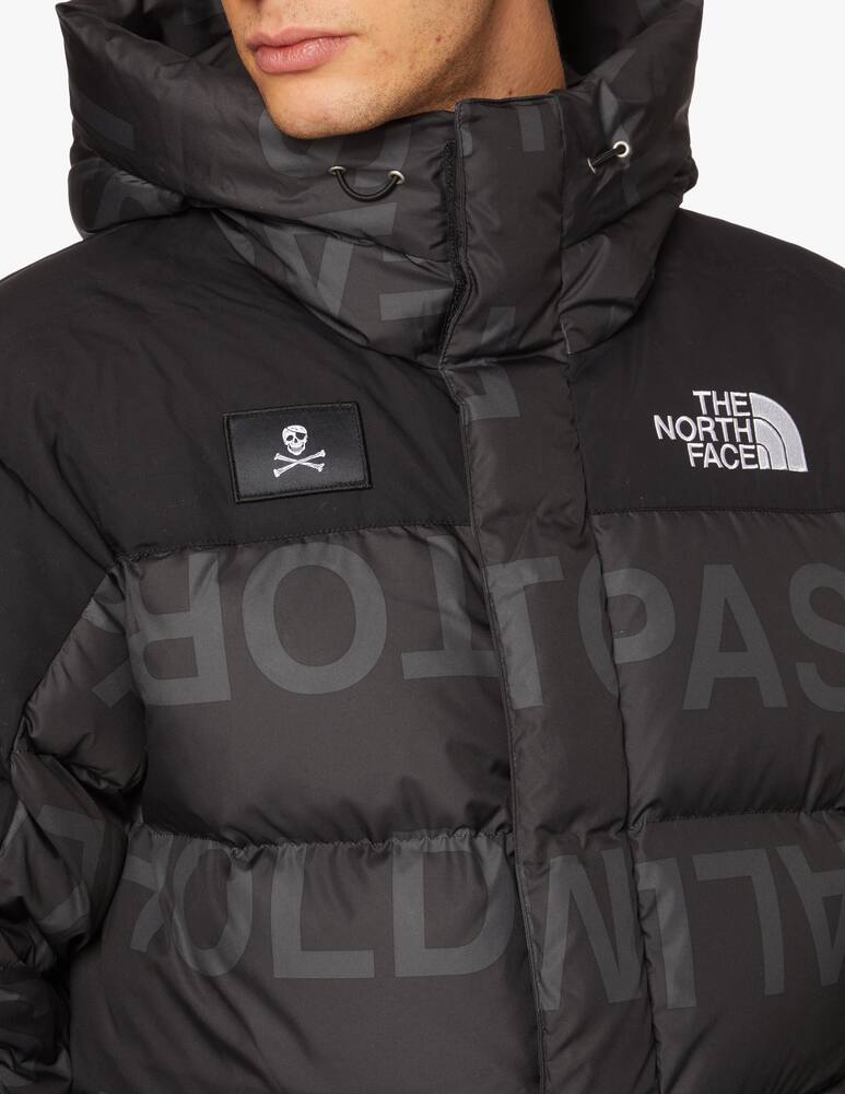 rinascente The North Face Piumino himalayan con logo scritta - nero