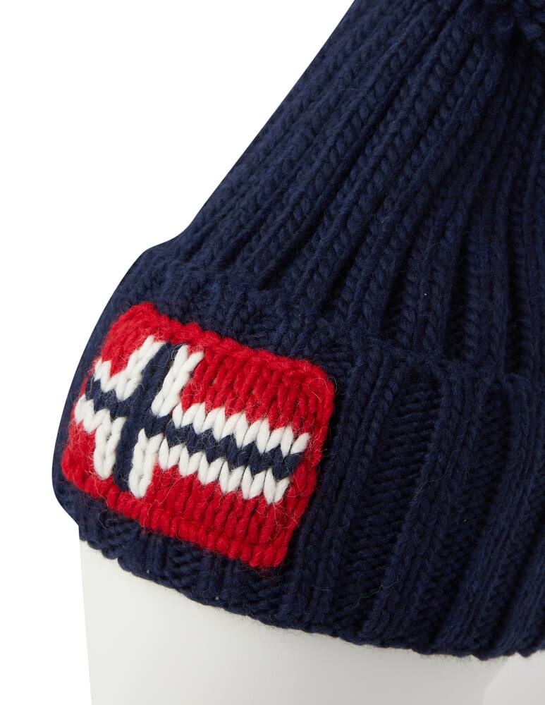 rinascente Napapijri Pom pom flag beanie