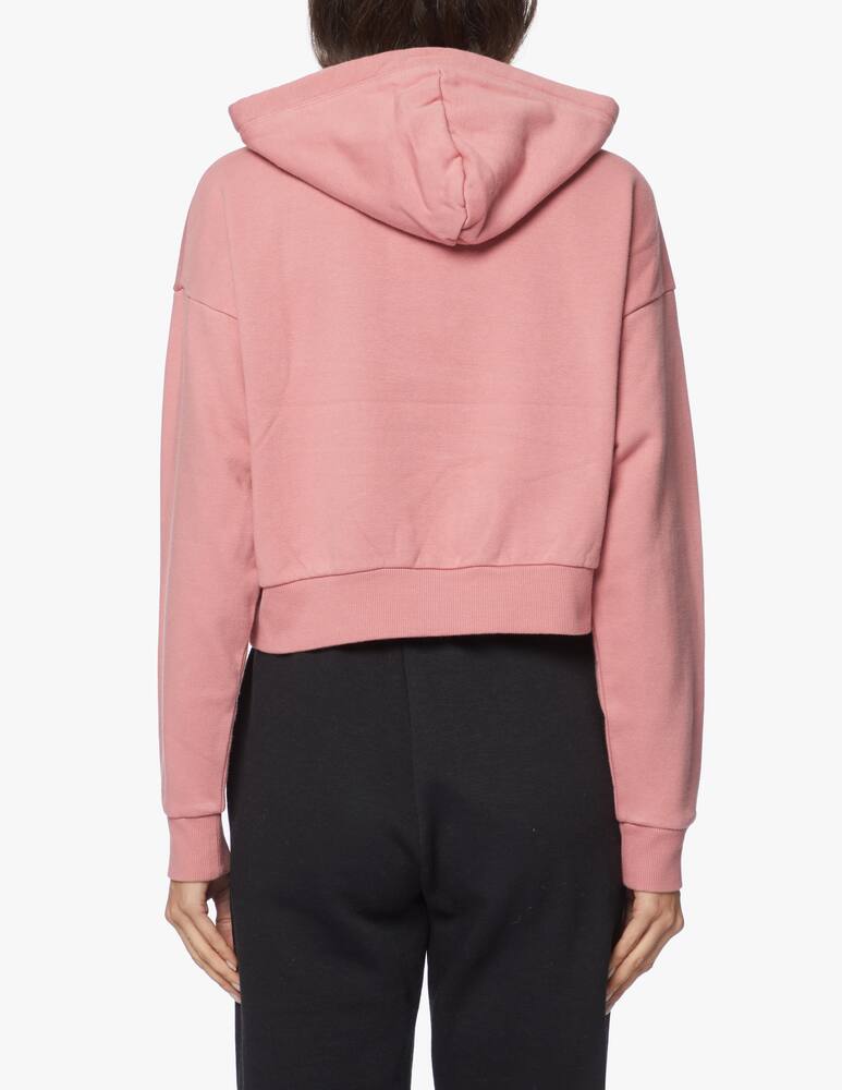 rinascente Napapijri Felpa crop con cappuccio Burgee Winter