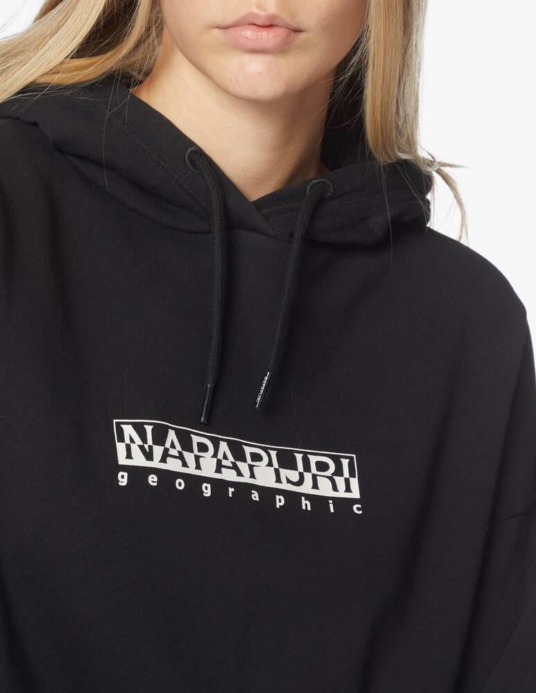 rinascente Napapijri Felpa crop con cappuccio B-Box Winter