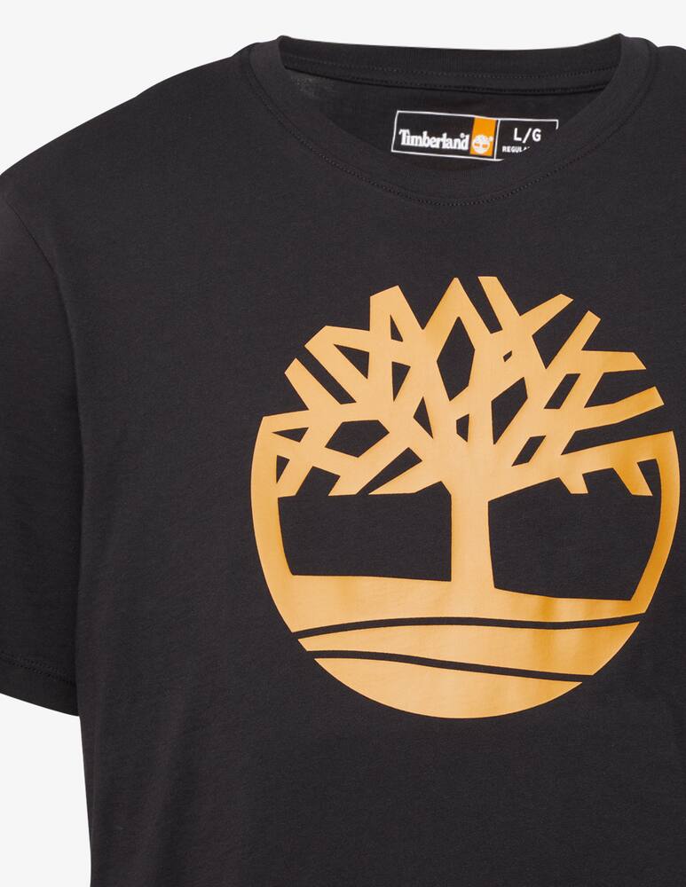rinascente Timberland T-shirt river logo tree