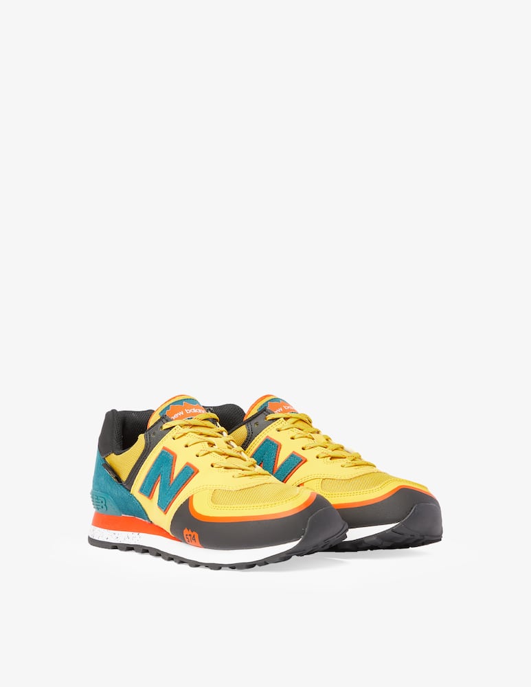 rinascente New Balance Sneaker 574 corduroy pack - giallo