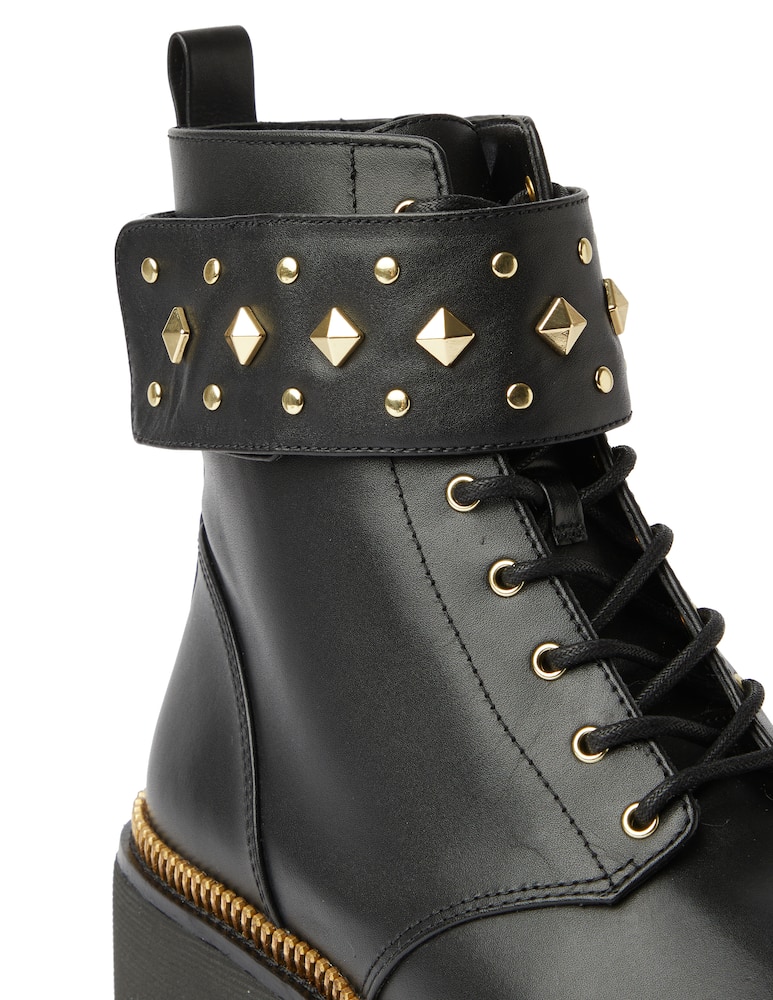 rinascente Michael Michael Kors Anfibi in pelle Haskell