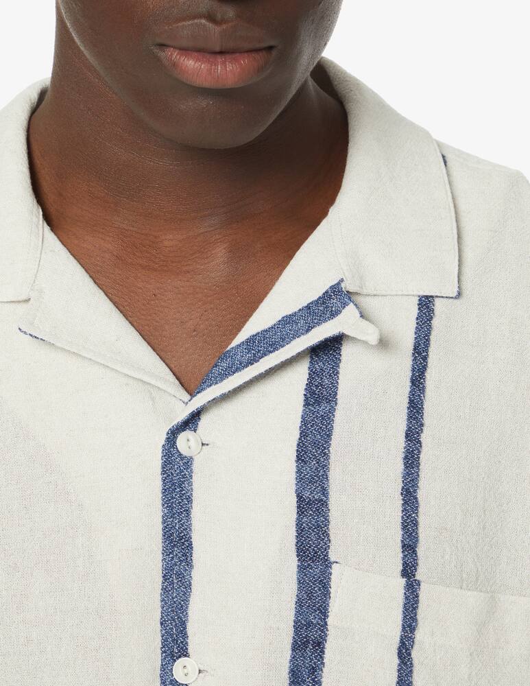 rinascente YMC Camicia manica corta righe verticali - multicolor