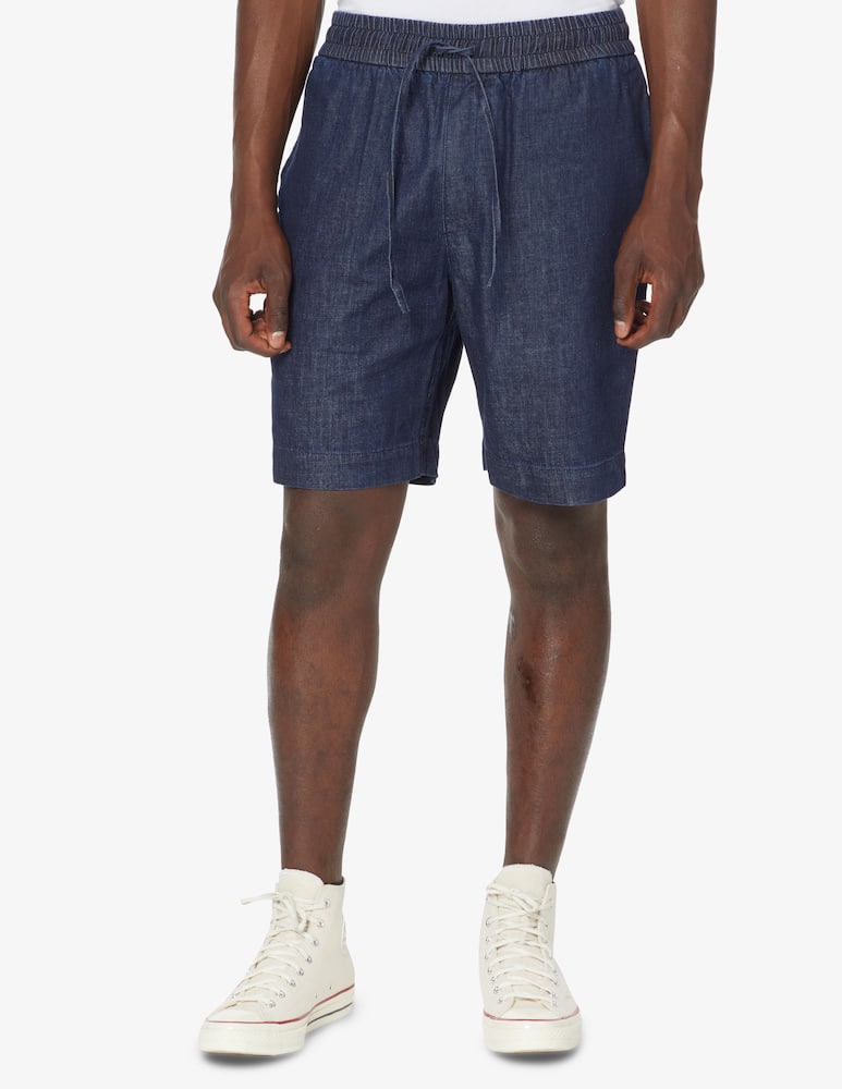 rinascente YMC Denim coulisse short - blue