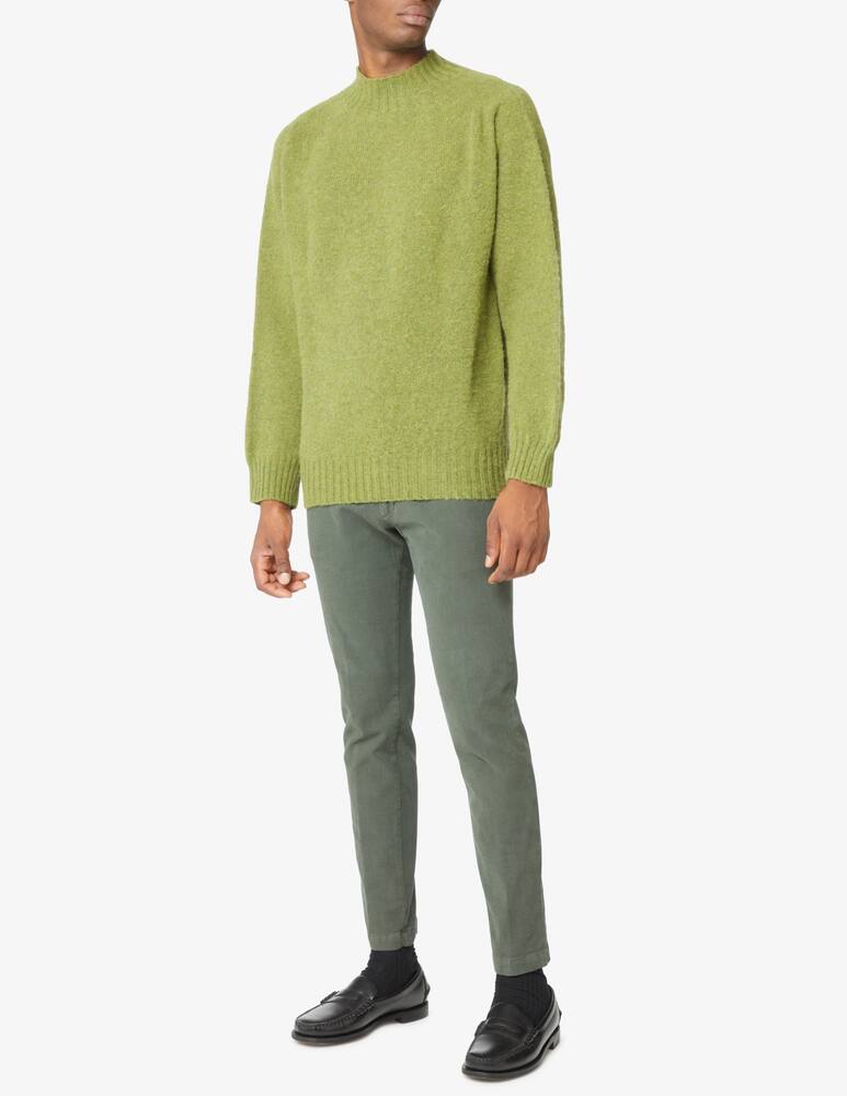 rinascente YMC Maglia collo alto in lana mountand - Verde