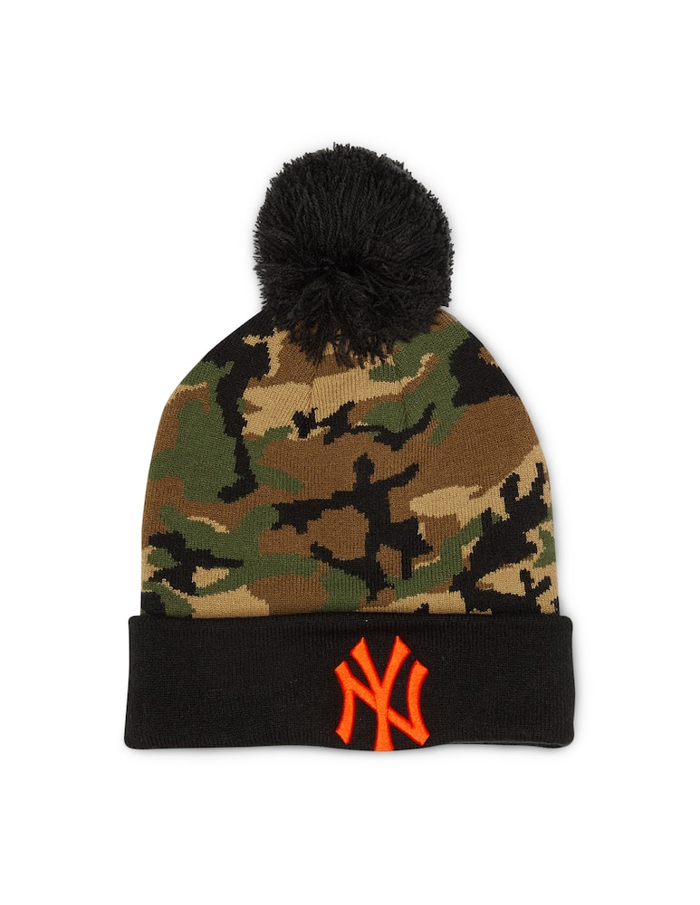 rinascente New Era Camo crown cuff knit beanie