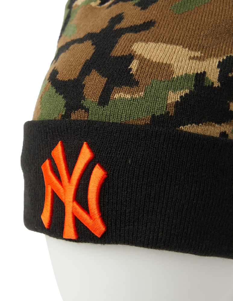 rinascente New Era Camo crown cuff knit beanie