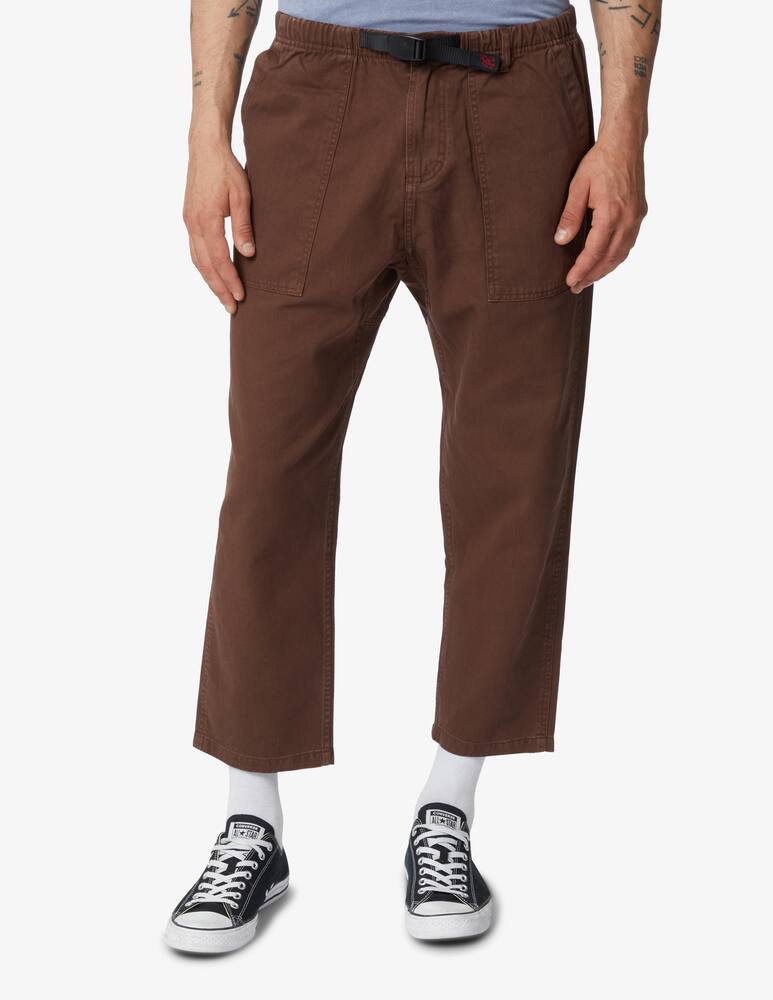 Gramicci Loose tapered cotton pants - brown - picture 2 Gramicci Loose tapered cotton pants - brown - picture 2