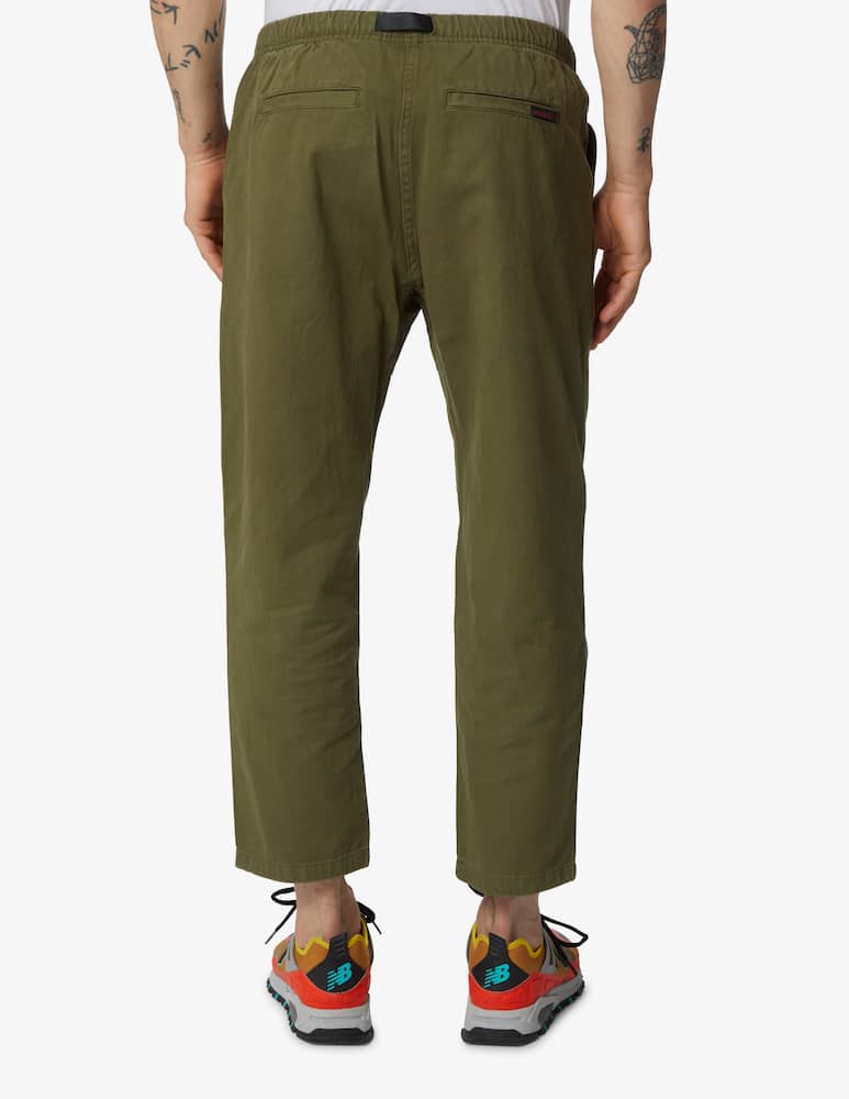 Gramicci Pantalone loose fit affusolato in cotone - oliva - immagine 3 Gramicci Pantalone loose fit affusolato in cotone - oliva - immagine 3