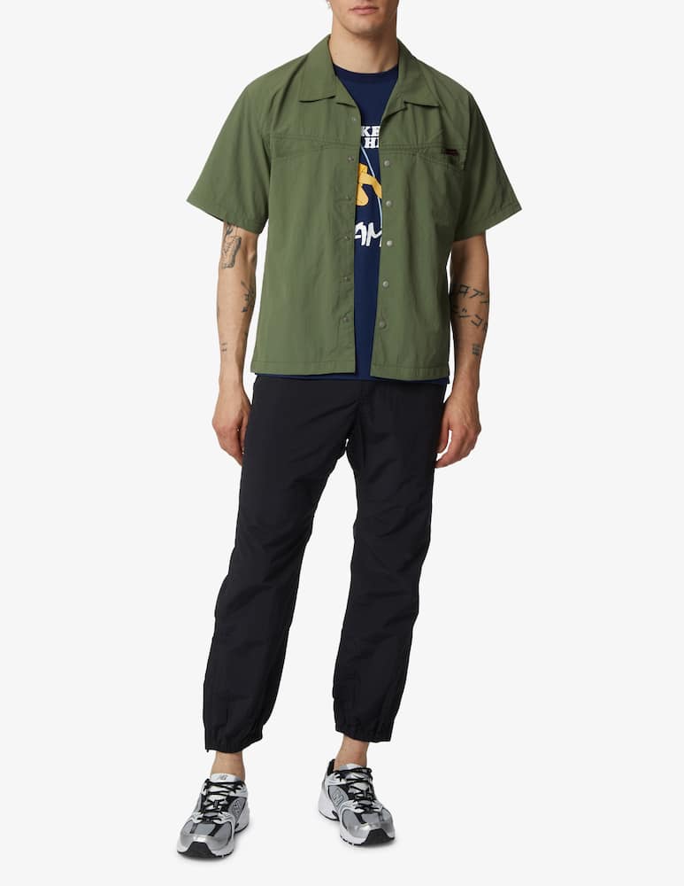 rinascente Gramicci Camicia manica corta in nylon camp open - oliva