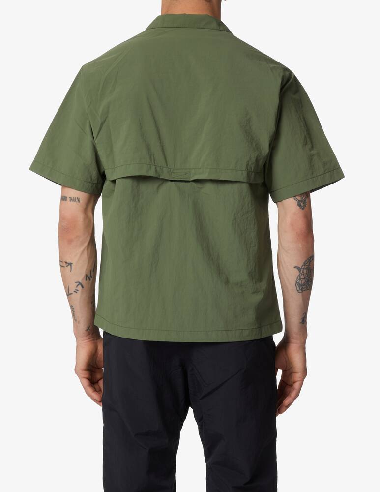 rinascente Gramicci Camicia manica corta in nylon camp open - oliva