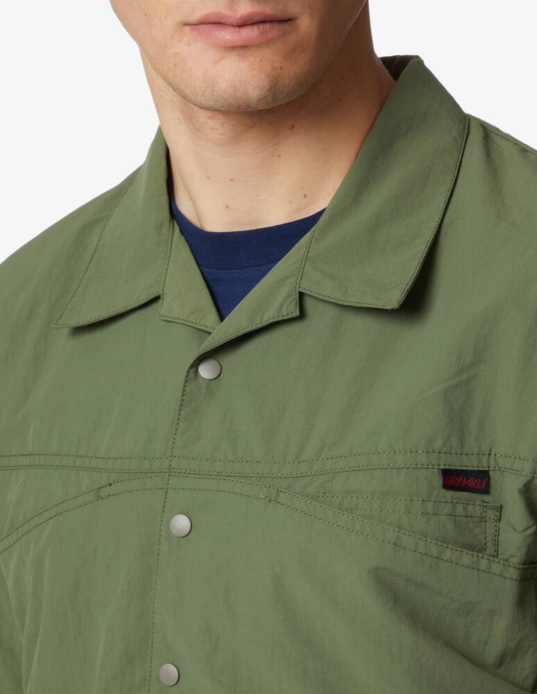 rinascente Gramicci Camicia manica corta in nylon camp open - oliva