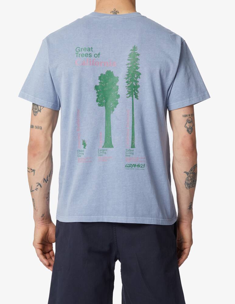 rinascente Gramicci Cali trees t-shirt - violet