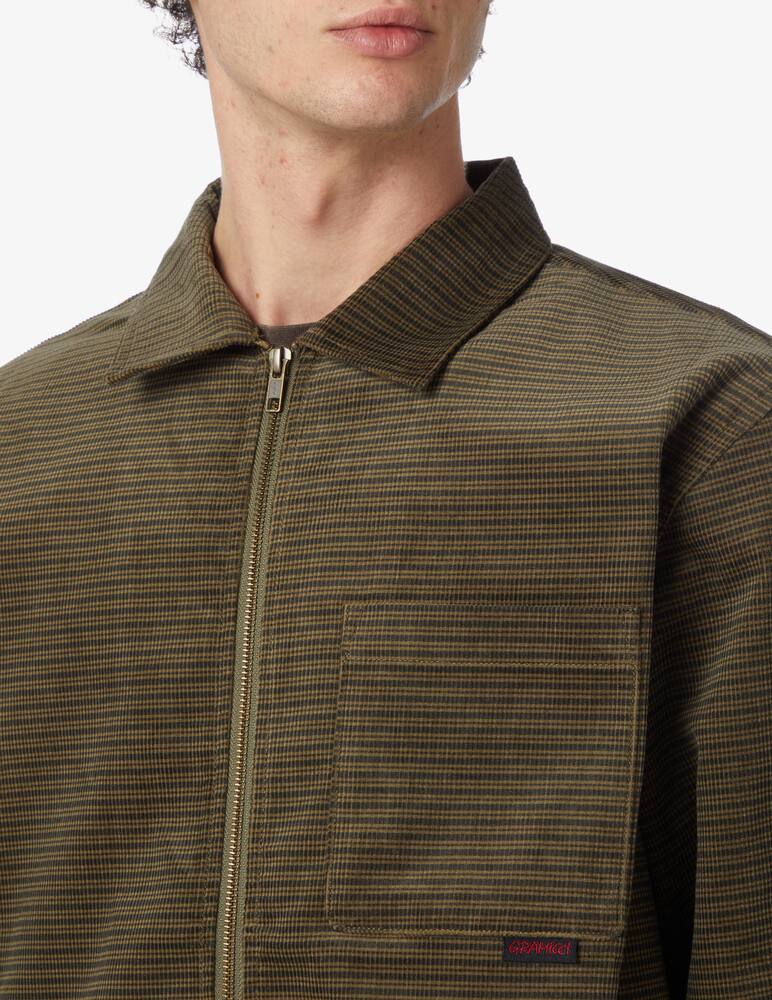 rinascente Gramicci Corduroy zip overshirt - Green