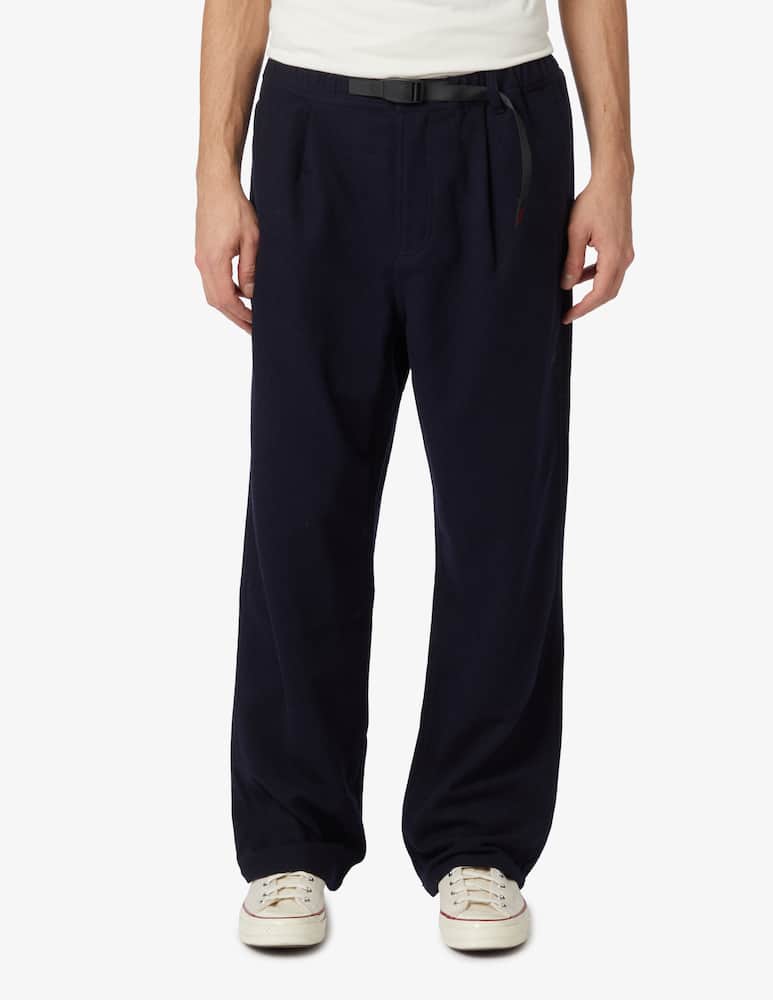 rinascente Gramicci Wool relaxed pleated trouser - Blue