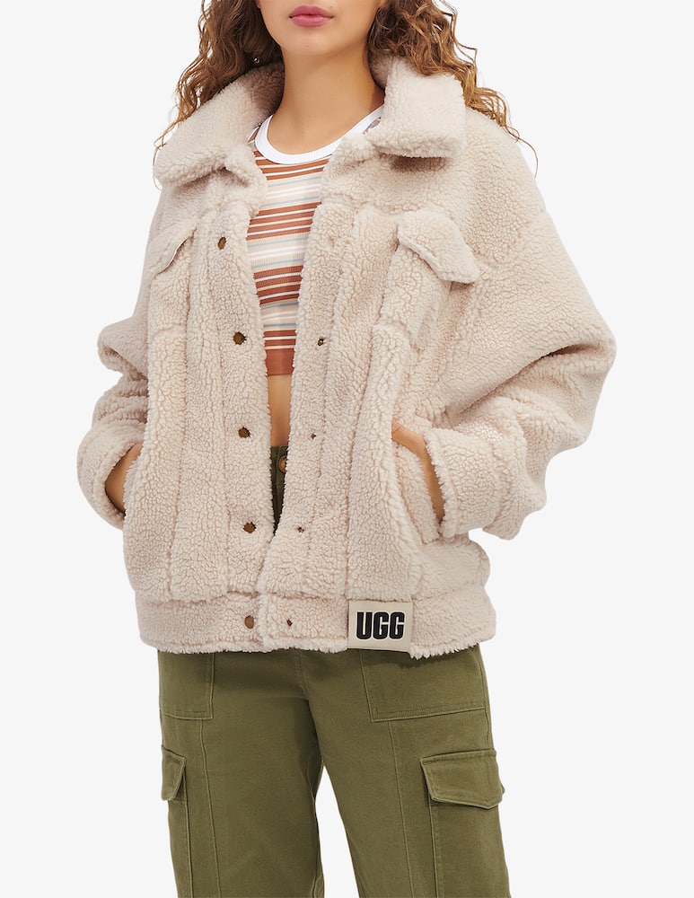 UGG Giacca trucker Frankie in UGGfluff - immagine 1 UGG Giacca trucker Frankie in UGGfluff - immagine 1