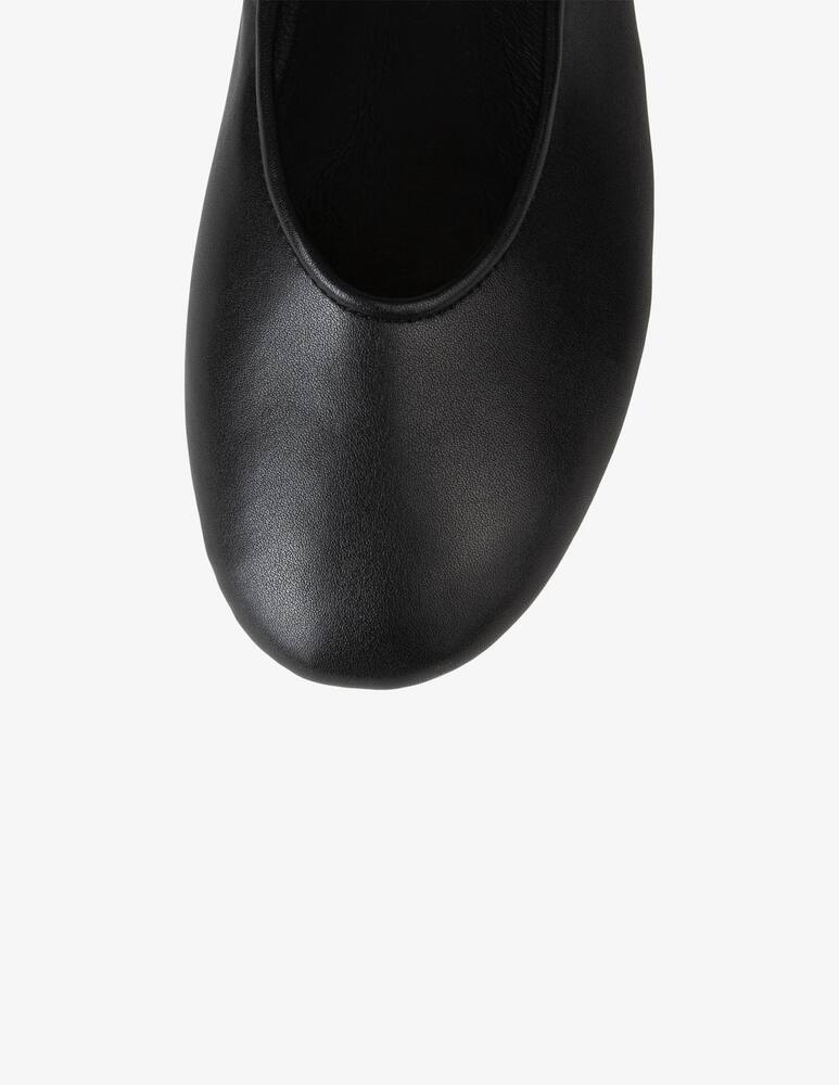 Jeffrey Campbell Dancerina leather elastic flat shoes - picture 4 Jeffrey Campbell Dancerina leather elastic flat shoes - picture 4