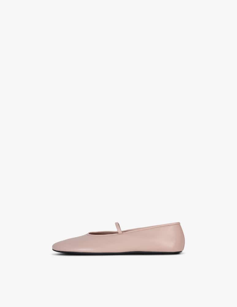Jeffrey Campbell Dancerina leather elastic flat shoes - picture 1 Jeffrey Campbell Dancerina leather elastic flat shoes - picture 1