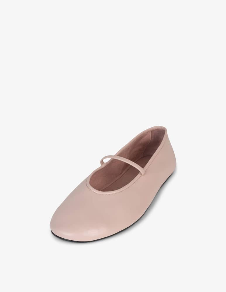 Jeffrey Campbell Dancerina leather elastic flat shoes - picture 2 Jeffrey Campbell Dancerina leather elastic flat shoes - picture 2