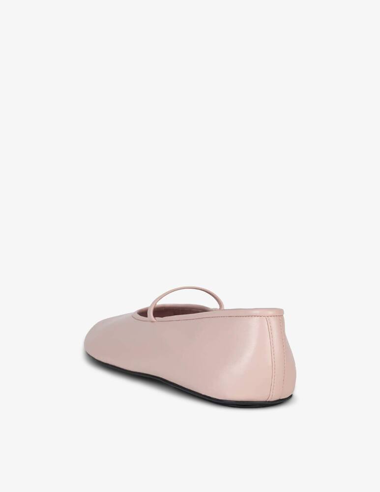 Jeffrey Campbell Dancerina leather elastic flat shoes - picture 3 Jeffrey Campbell Dancerina leather elastic flat shoes - picture 3