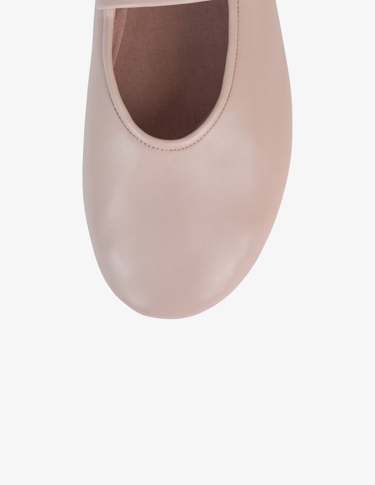 Jeffrey Campbell Dancerina leather elastic flat shoes - picture 4 Jeffrey Campbell Dancerina leather elastic flat shoes - picture 4