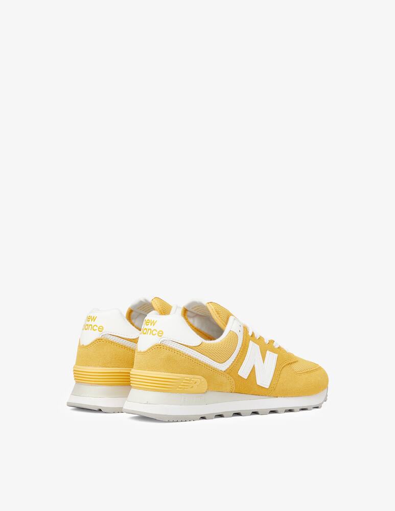 rinascente New Balance WL574 suede sneakers  - Yellow