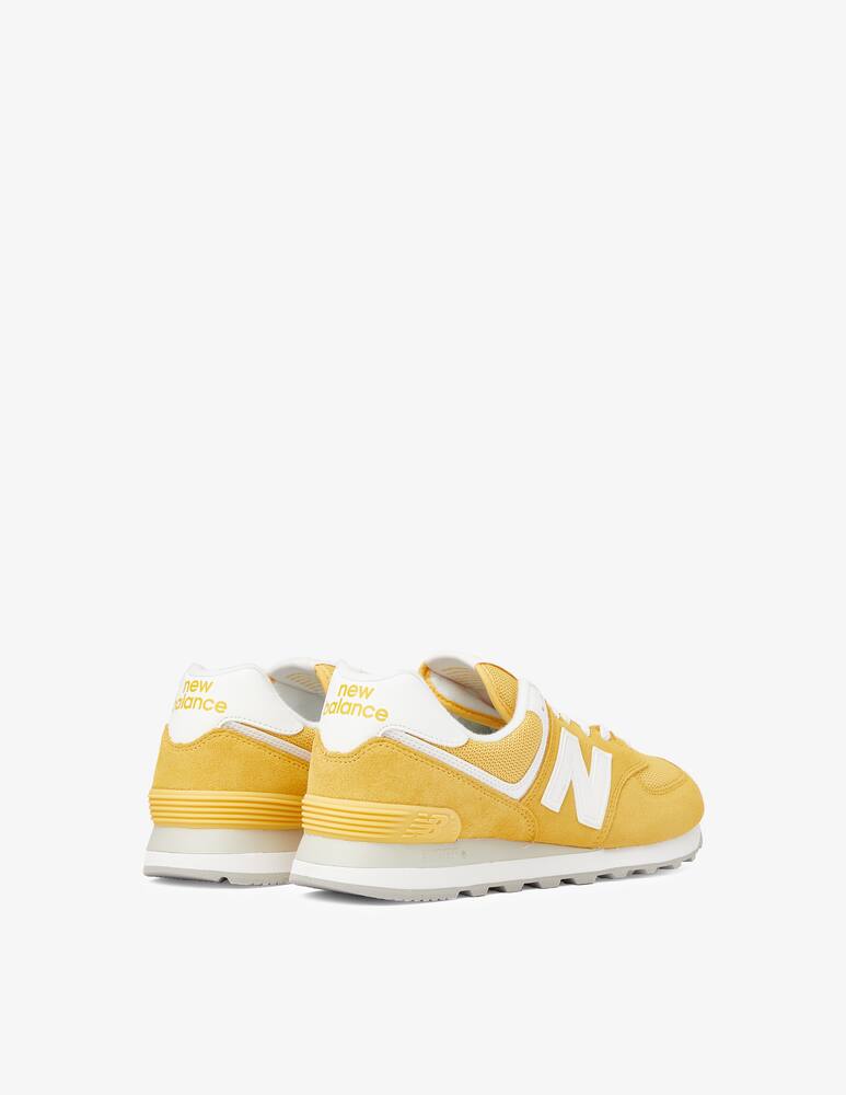 rinascente New Balance WL574 suede sneakers  - Yellow