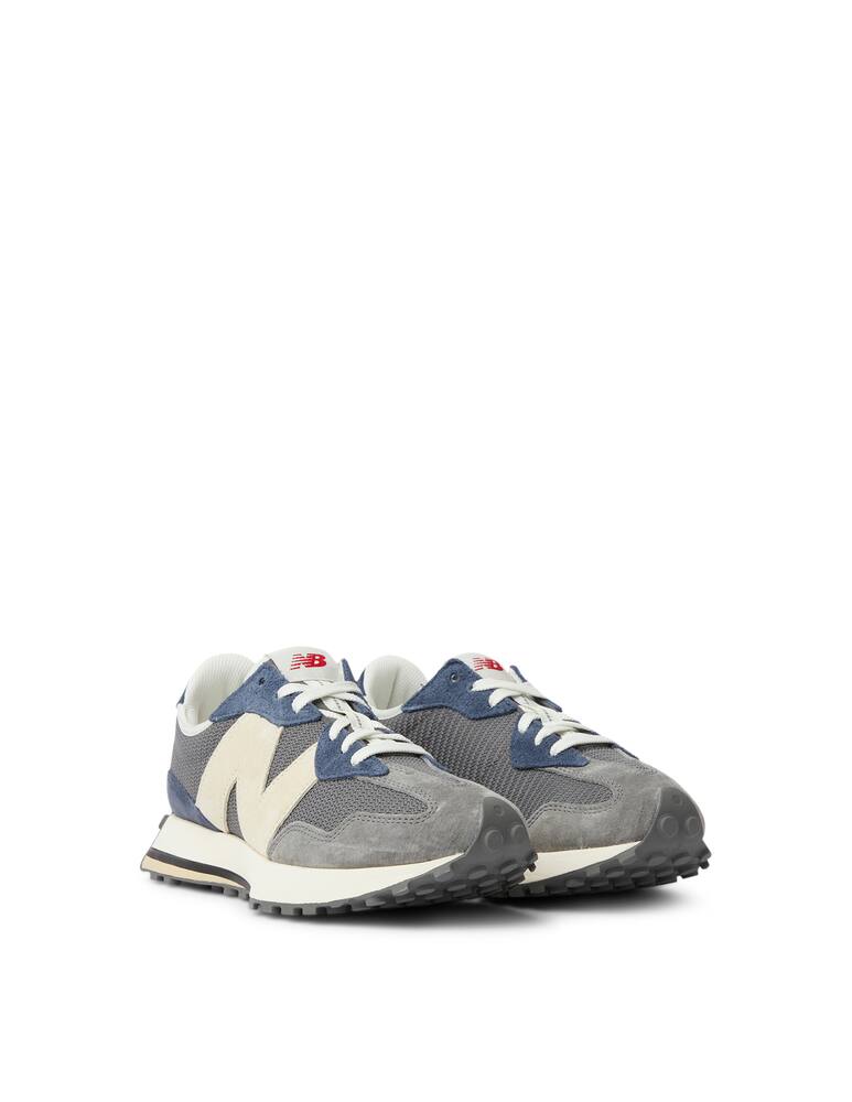 rinascente New Balance Sneaker 327 suede mesh - blu