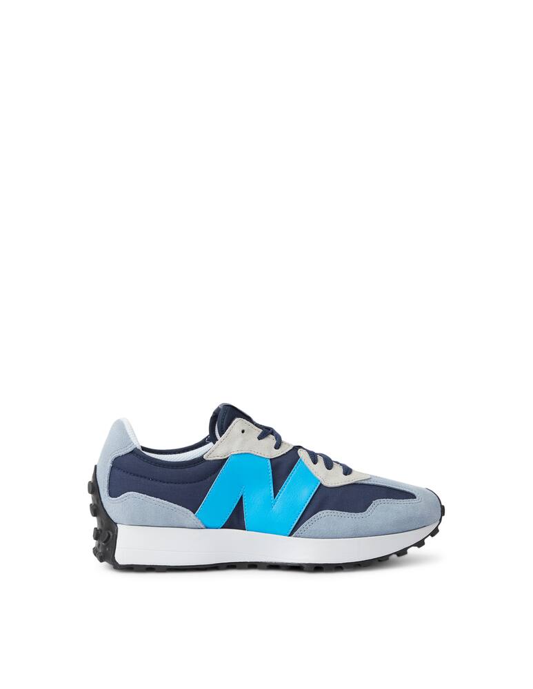 New Balance Sneaker 327 suede nylon - blue - picture 1 New Balance Sneaker 327 suede nylon - blue - picture 1
