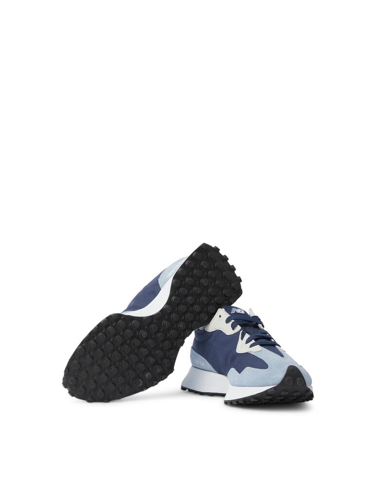 New Balance Sneaker 327 suede nylon - blue - picture 5 New Balance Sneaker 327 suede nylon - blue - picture 5