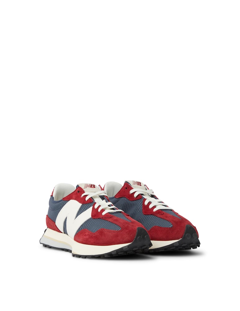 rinascente New Balance Sneaker 327 adv suede mesh - blu